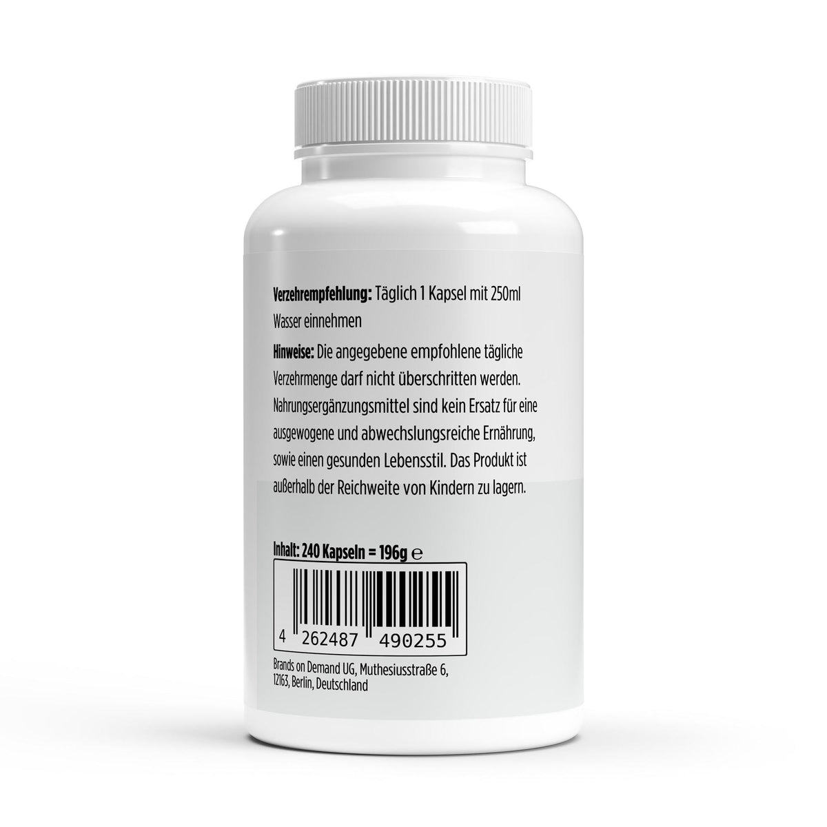 Gebufferde Vitamine C 500mg - 240 Capsules
