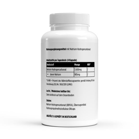 Natriumbicarbonaat Maagsapresistent - 120 Capsules