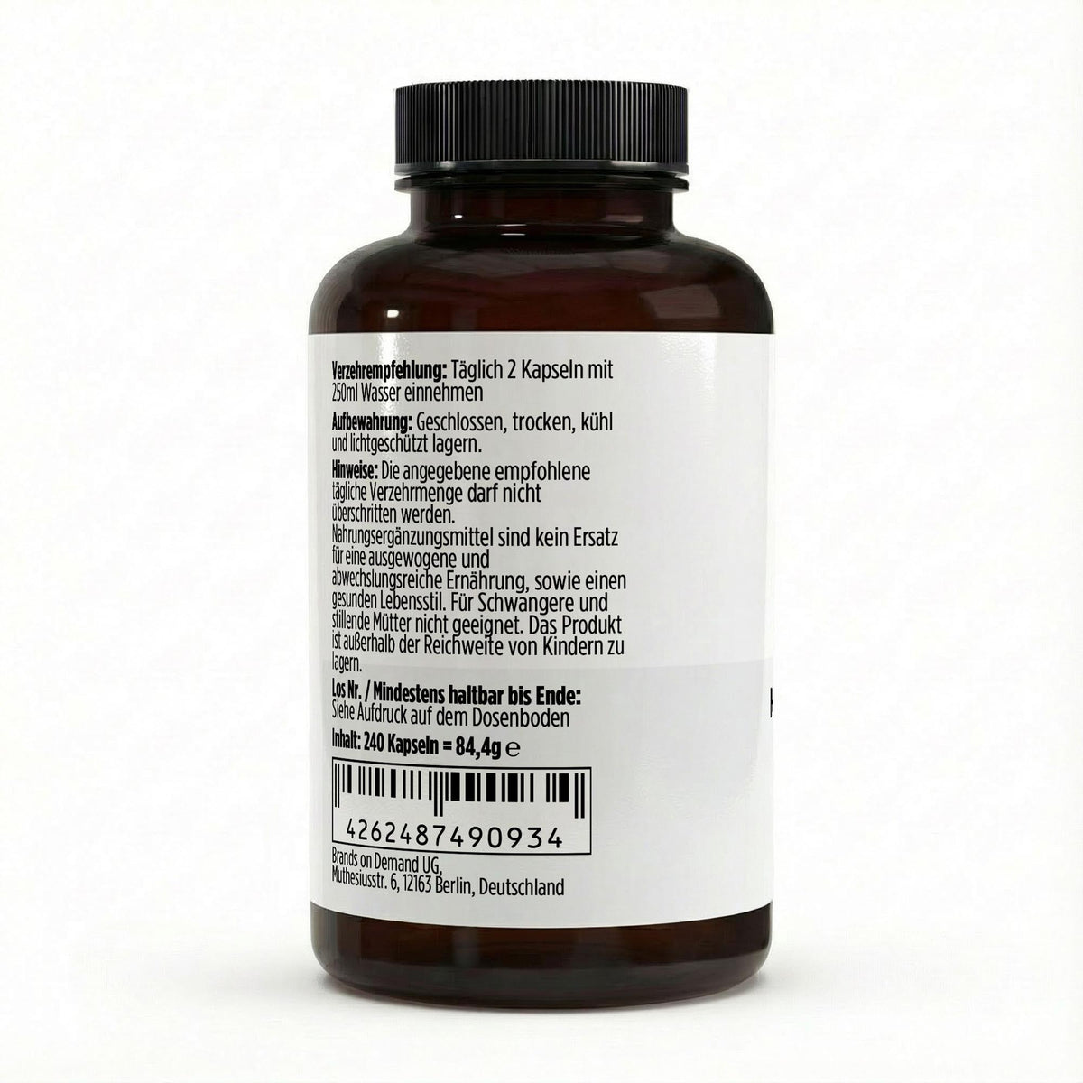 Monnikspeper - 240 vegan Capsules