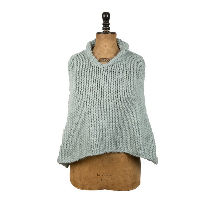Poncho Lynn oud blauw