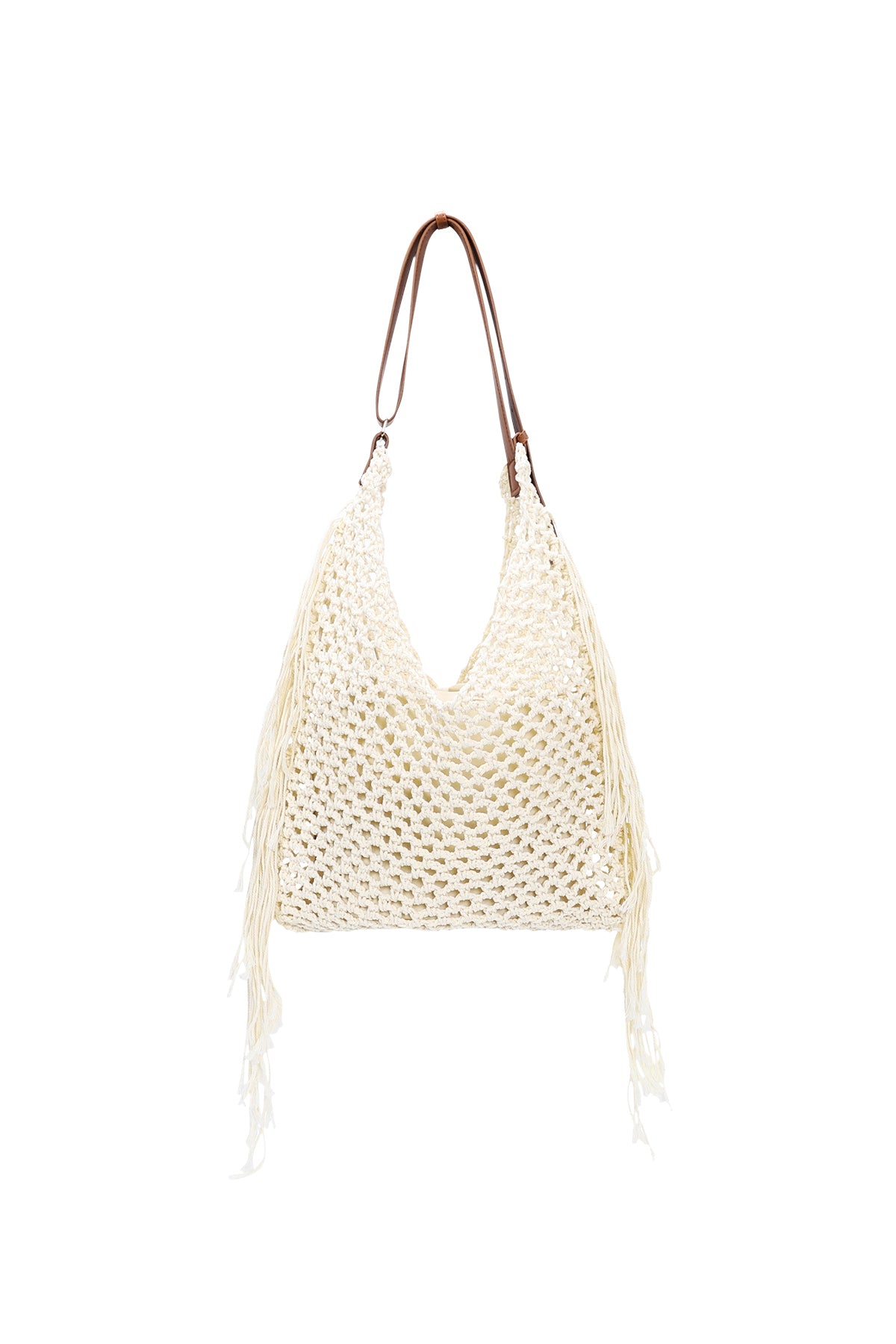 Beach Bags Solid Color Vacation Cotton Daily Accessories