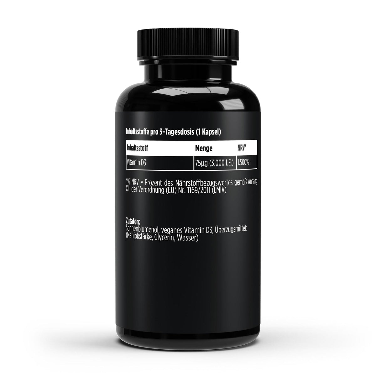 Vitamine D3 3.000 IE - 60 vegan Softgels