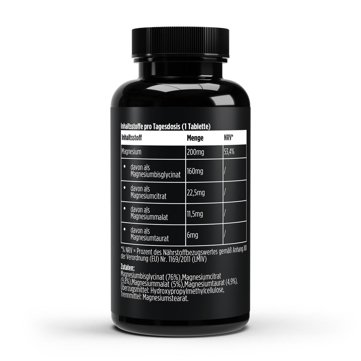 Magnesium 4-voudig Complex - 60 vegan Tabletten