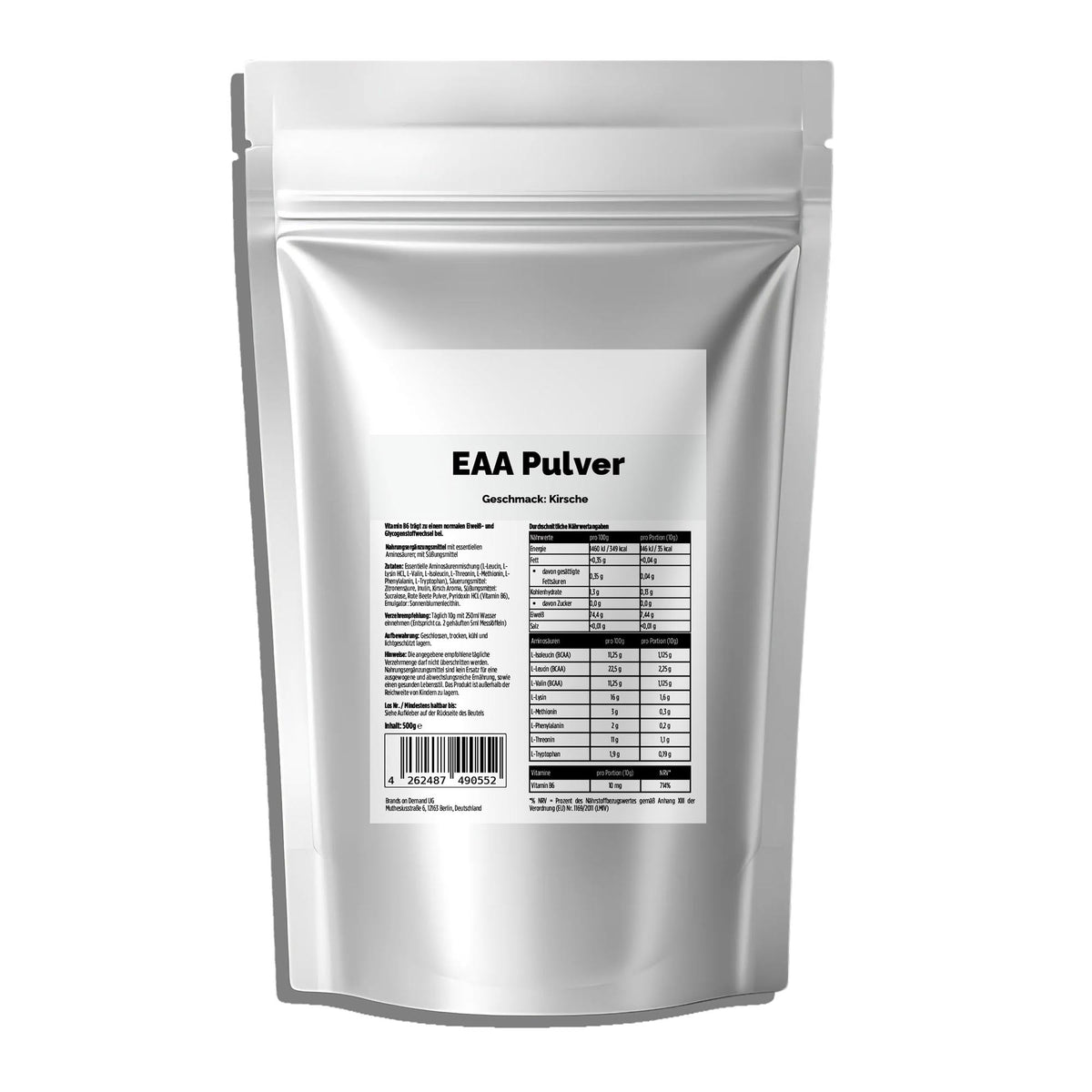 EAA (Essentiële Aminozuren) Kers - 500g