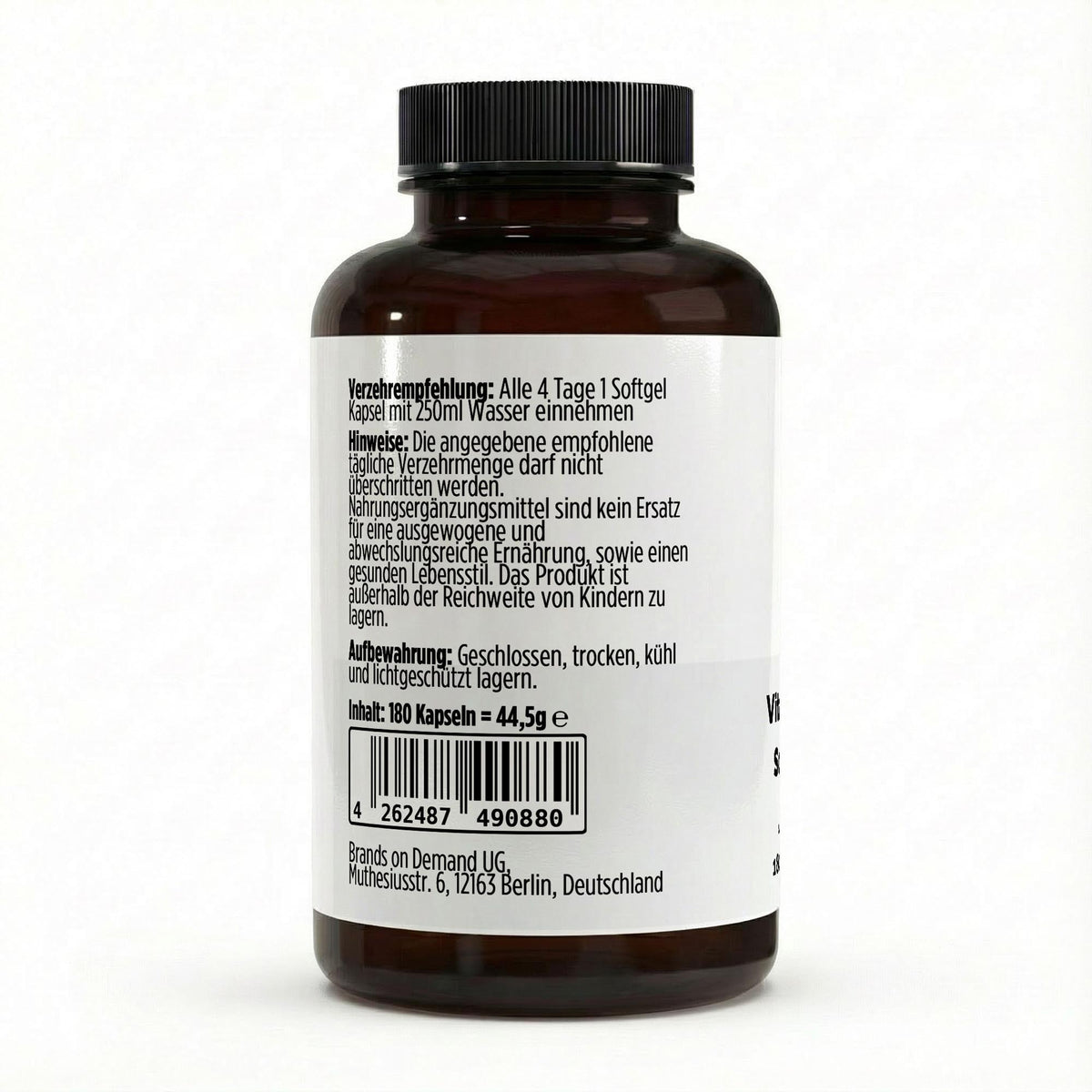 Vitamine D3 4.000 IE - 180 Softgels