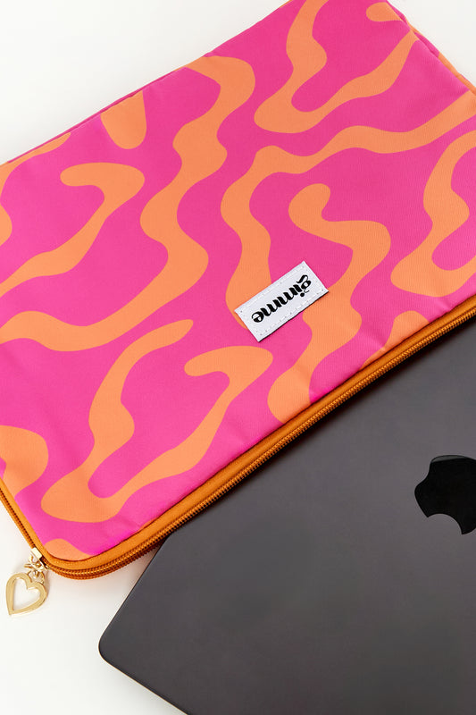 Gimme pattern laptop case - 13 inches