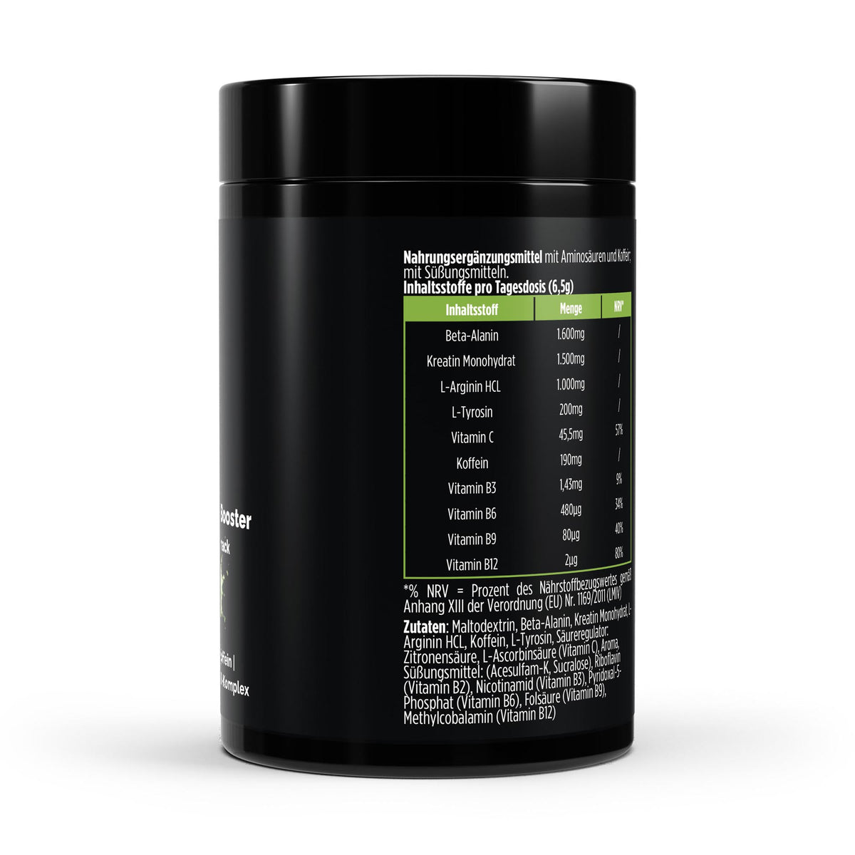 Pre-Workout Booster Appel - 520g