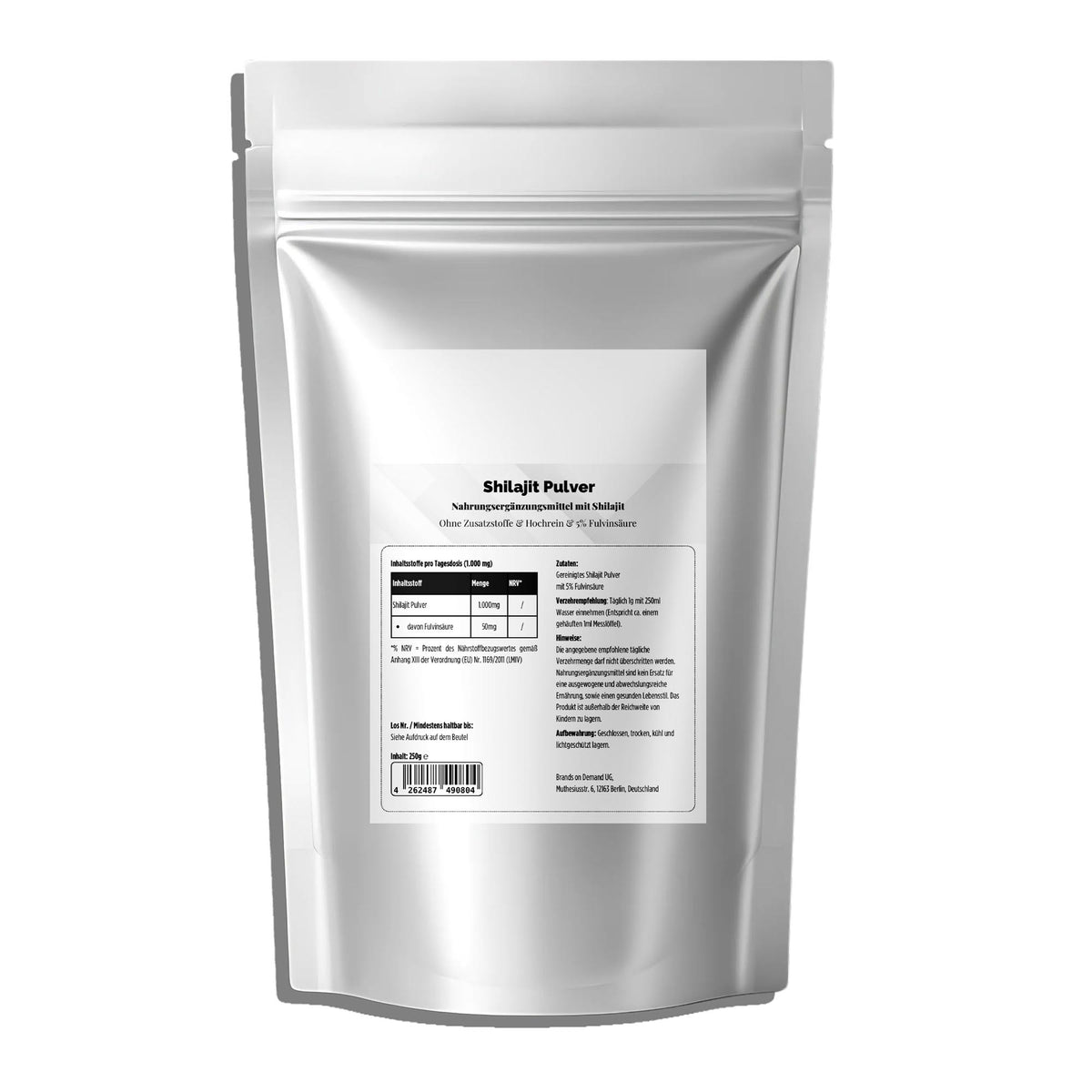 Shilajit Poeder - 5% Fulvinezuur - 250g