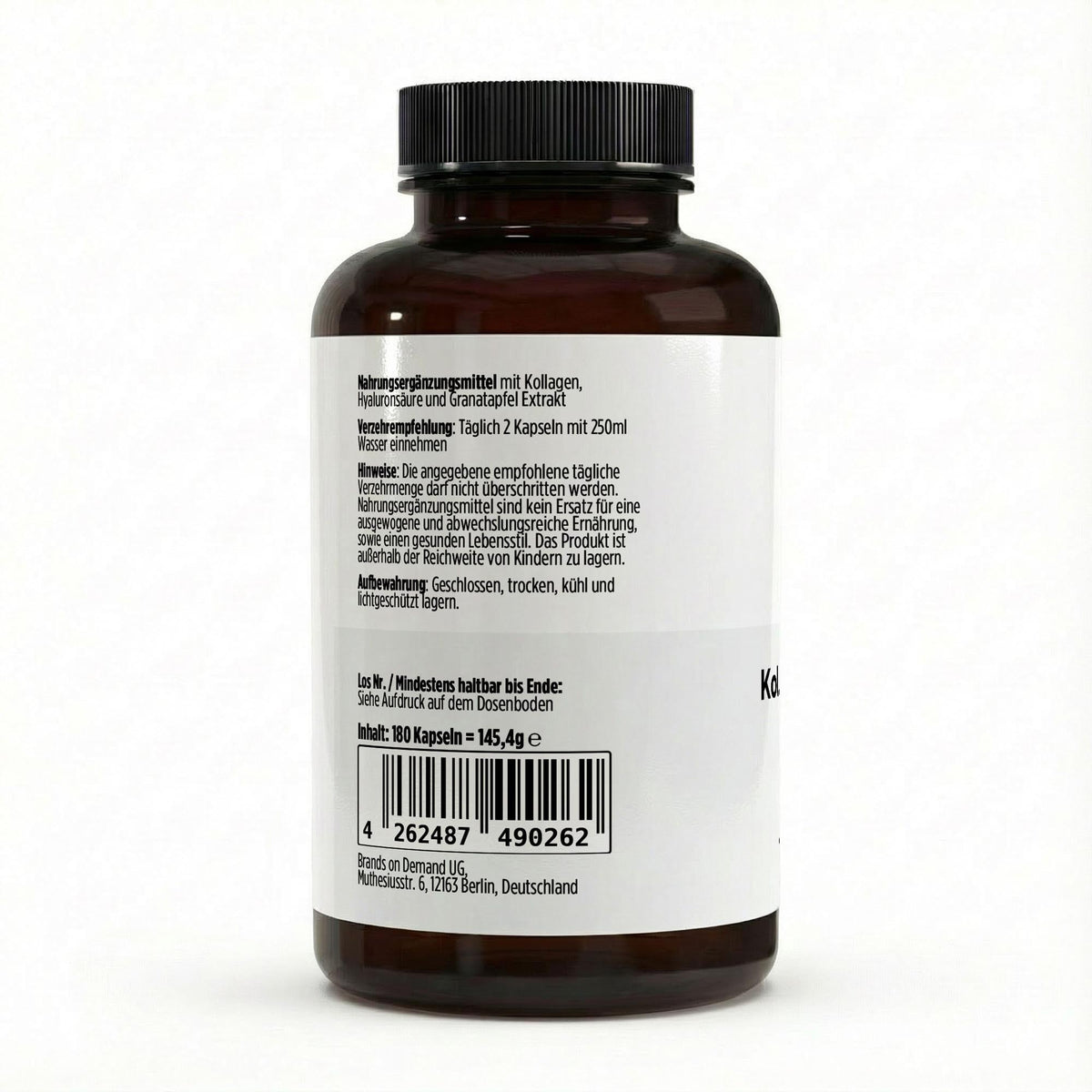 Premium Collageenhydrolysaat PLUS (3000-5000 DA) - 180 Capsules