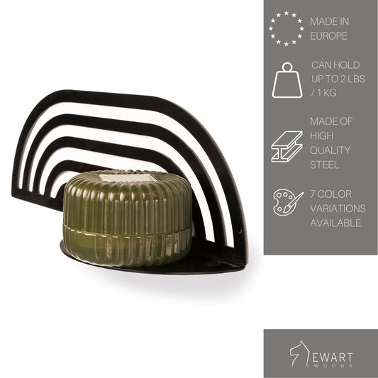 Metal Floating Plant Shelf - Various Colors
