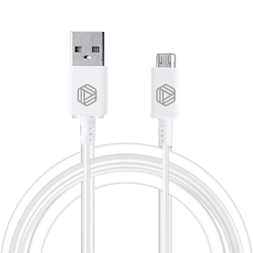 Micro-USB Cable - White, USB to Micro-USB 3m