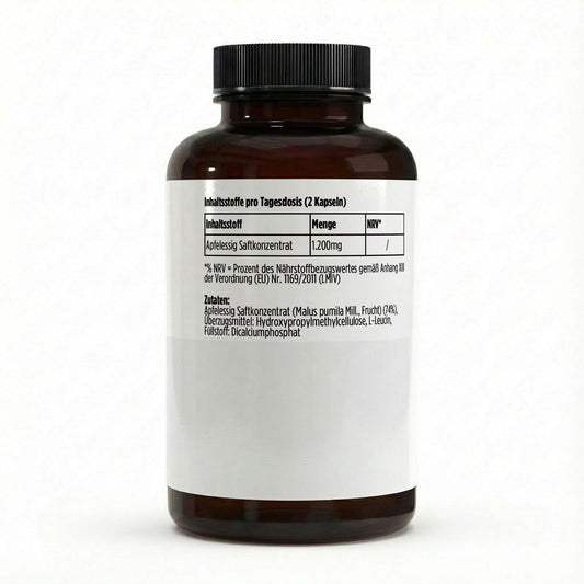 Appelazijnextract Capsules (600mg per Capsule) - 120 vegan Capsules