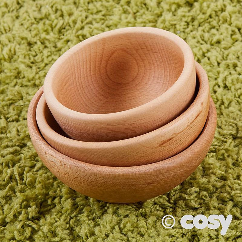 Cosy houten nestschalen set - educatief speelgoed voor kinderen