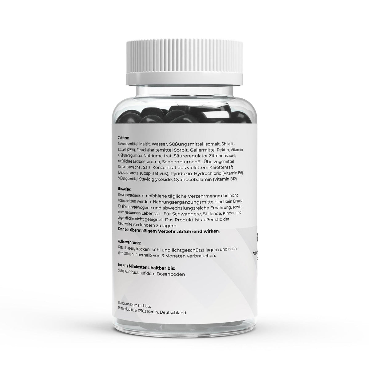 Shilajit Gummies + Vitamine C, B6, B12 - 60 stuks