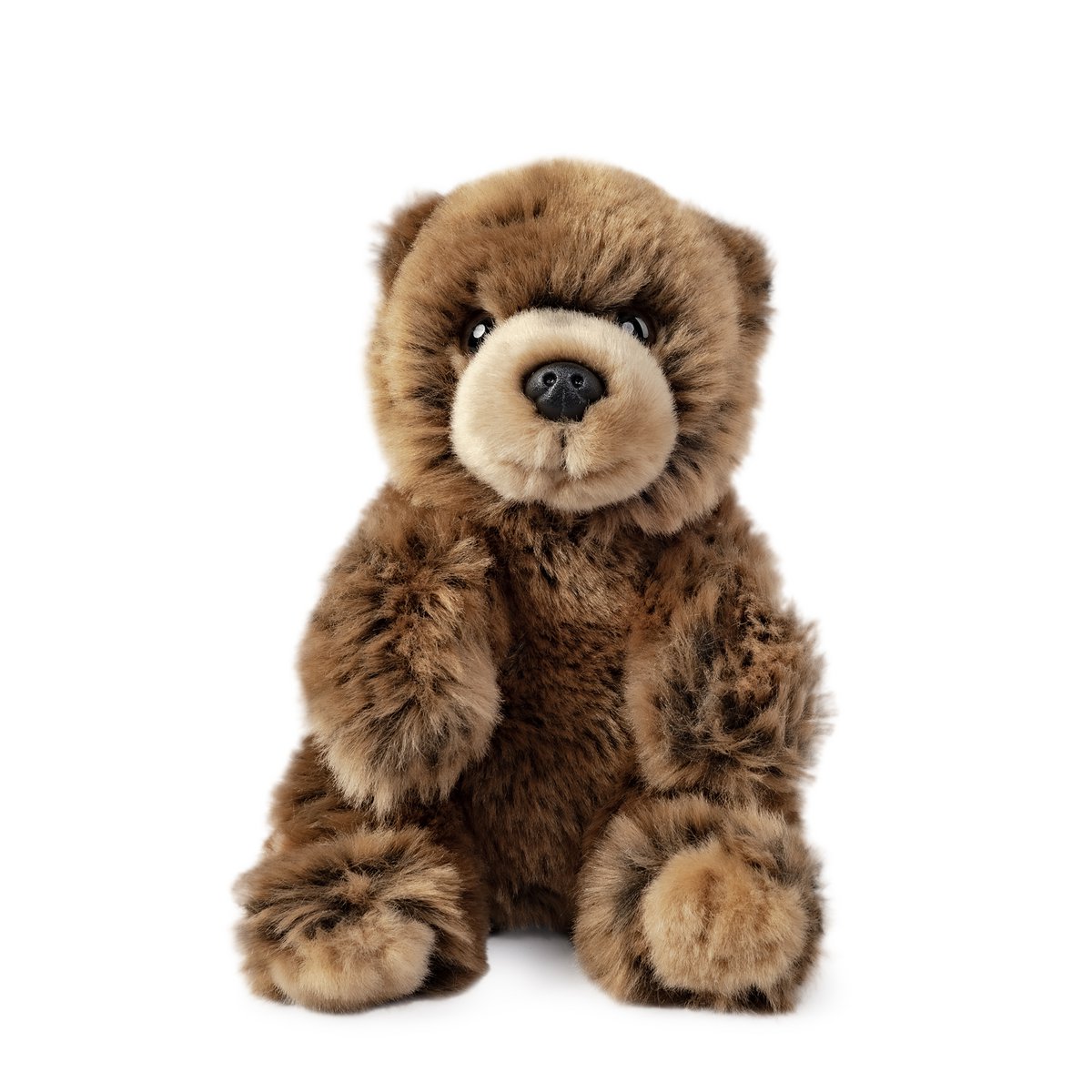 Living Nature pluche bruine beer knuffel - realistisch speelgoed
