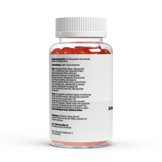 Ashwagandha + Vitamine B6 Gummies - 60 stuks