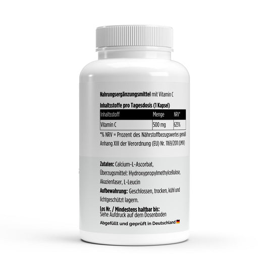 Gebufferde Vitamine C 500mg - 240 Capsules