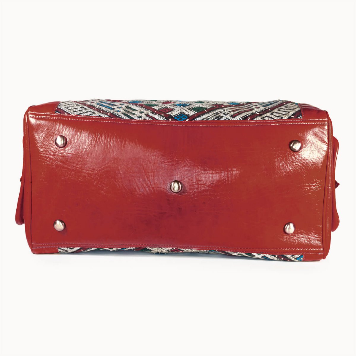 Leren Tas 'Kilim S' (rood)