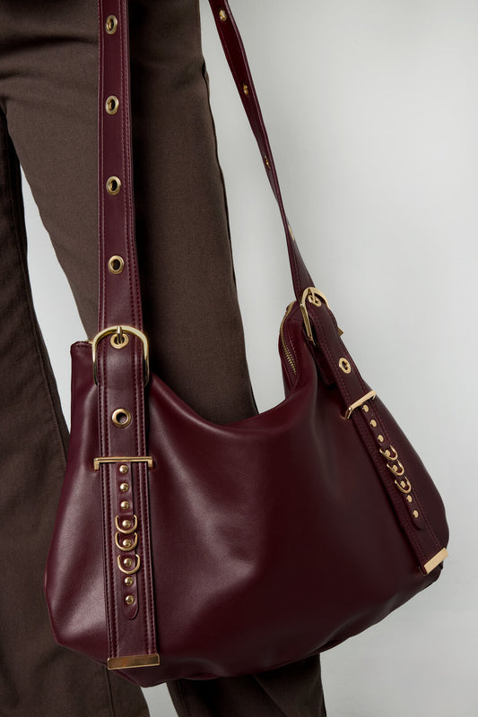 Shoulder Bags Solid Color Casual PU Daily Accessories