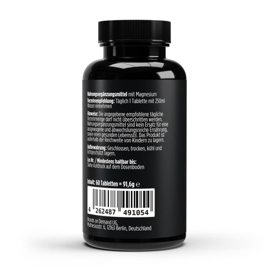 Magnesium 4-voudig Complex - 60 vegan Tabletten