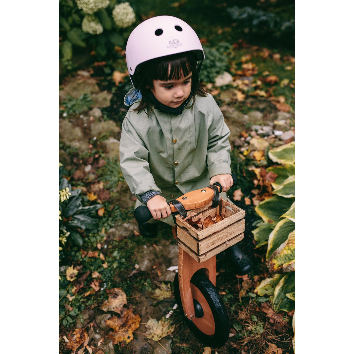 Kinderfeets kinderhelm voor op de fiets / fietshelm voor kinderen - mat Roze