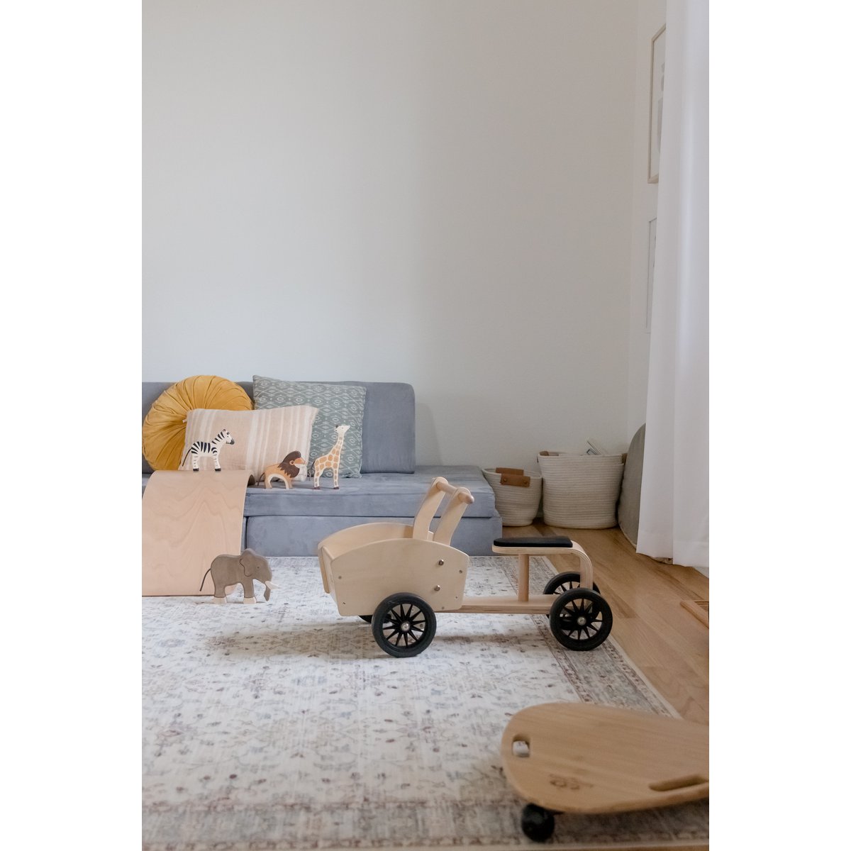 Kinderfeets houten bakfiets