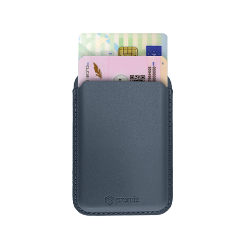 Promiz Magnetic Cardholder - Blue
