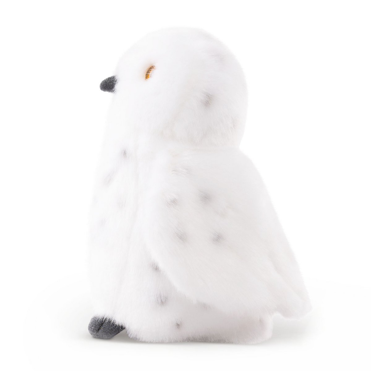 Living Nature sneeuwuil knuffel - pluche speelgoed uil klein