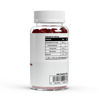 Lion's Mane + Vitamine B6 Gummies - 60 stuks