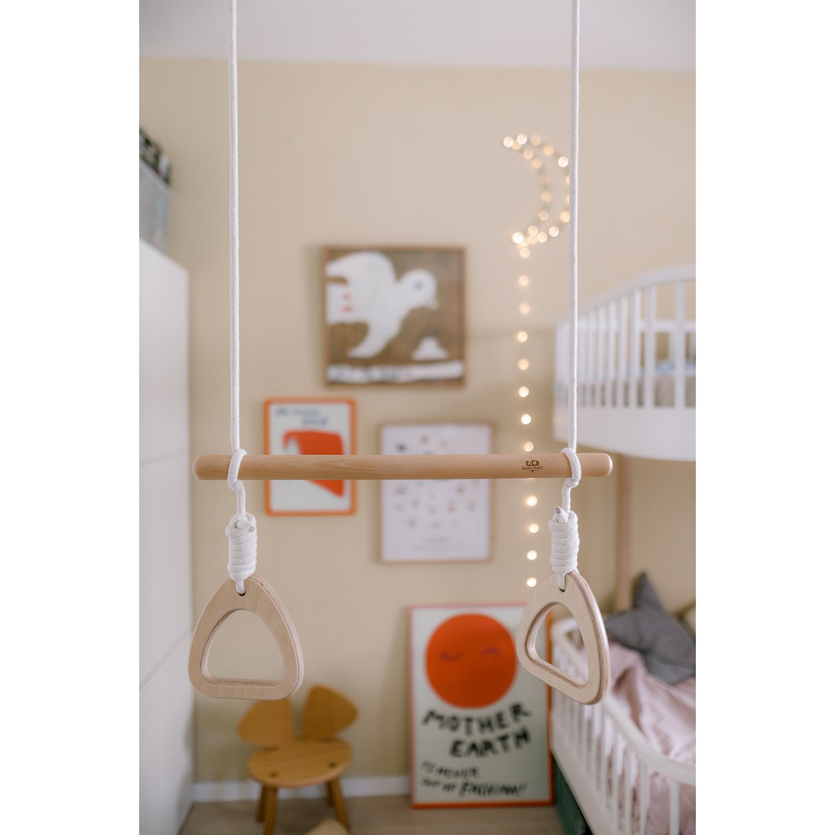 Kinderfeets Trapeze met ringen