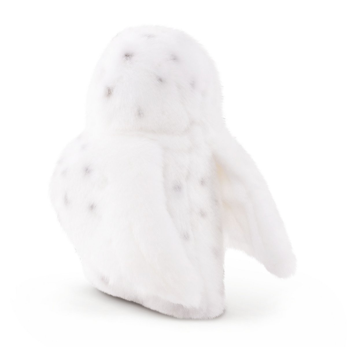 Living Nature sneeuwuil knuffel - pluche speelgoed uil klein