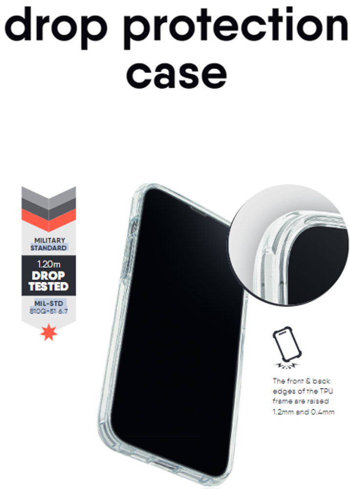 Drop Protection Case - Clear, Samsung Galaxy A56/A36