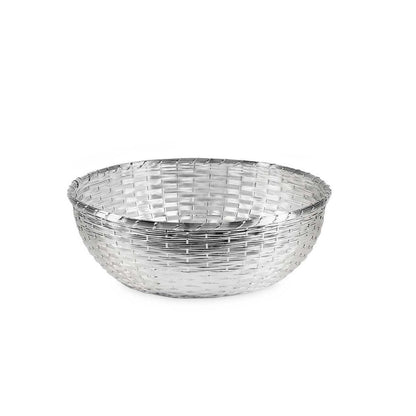 EDZARD mand decoratieve mand Basso, verzilverd, aanslagbestendig, diameter 26 cm