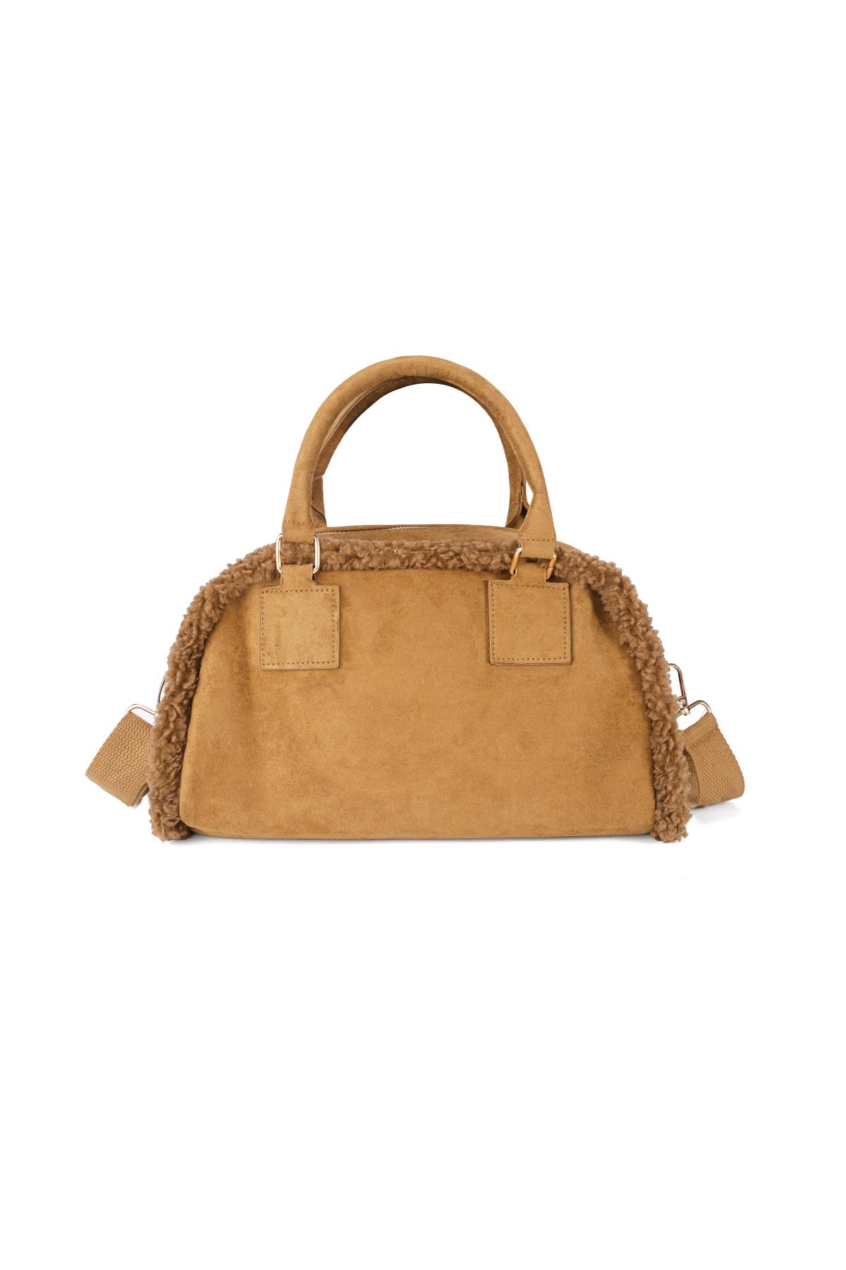Shoulder bag with teddy details