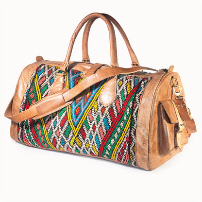 Leren Tas 'Kilim S' (naturel)