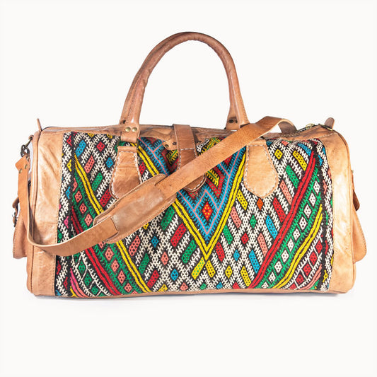 Leren Tas 'Kilim S' (naturel)