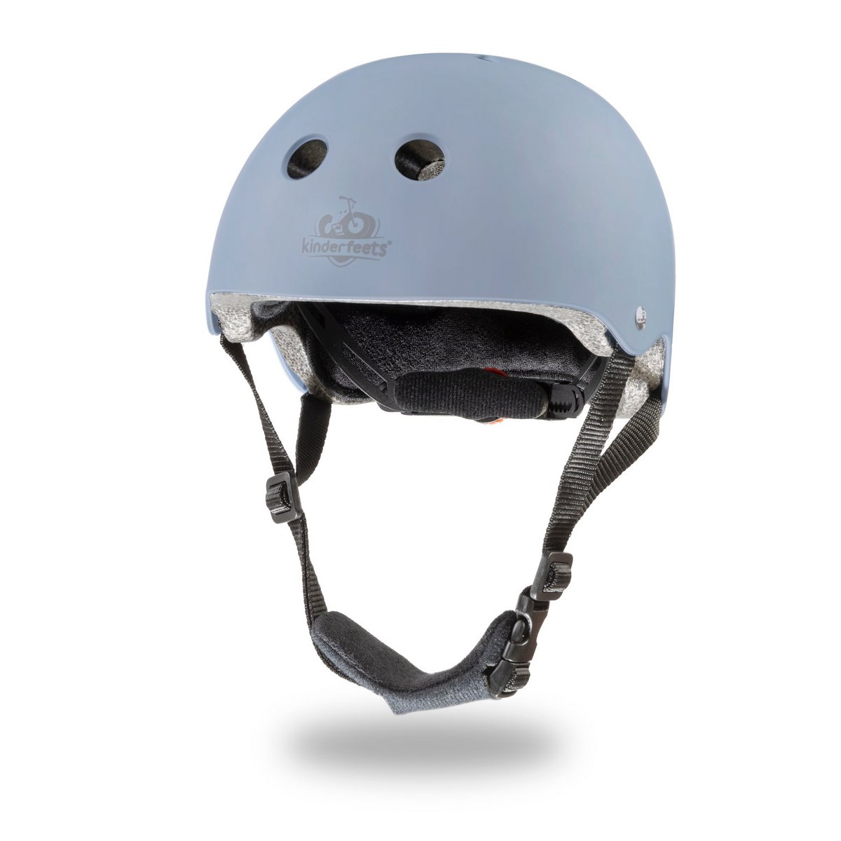 Kinderfeets kinderhelm voor op de fiets / fietshelm voor kinderen - mat Lei Blauw