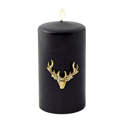 Kaarspin goud eland set van 3 4,5 cm