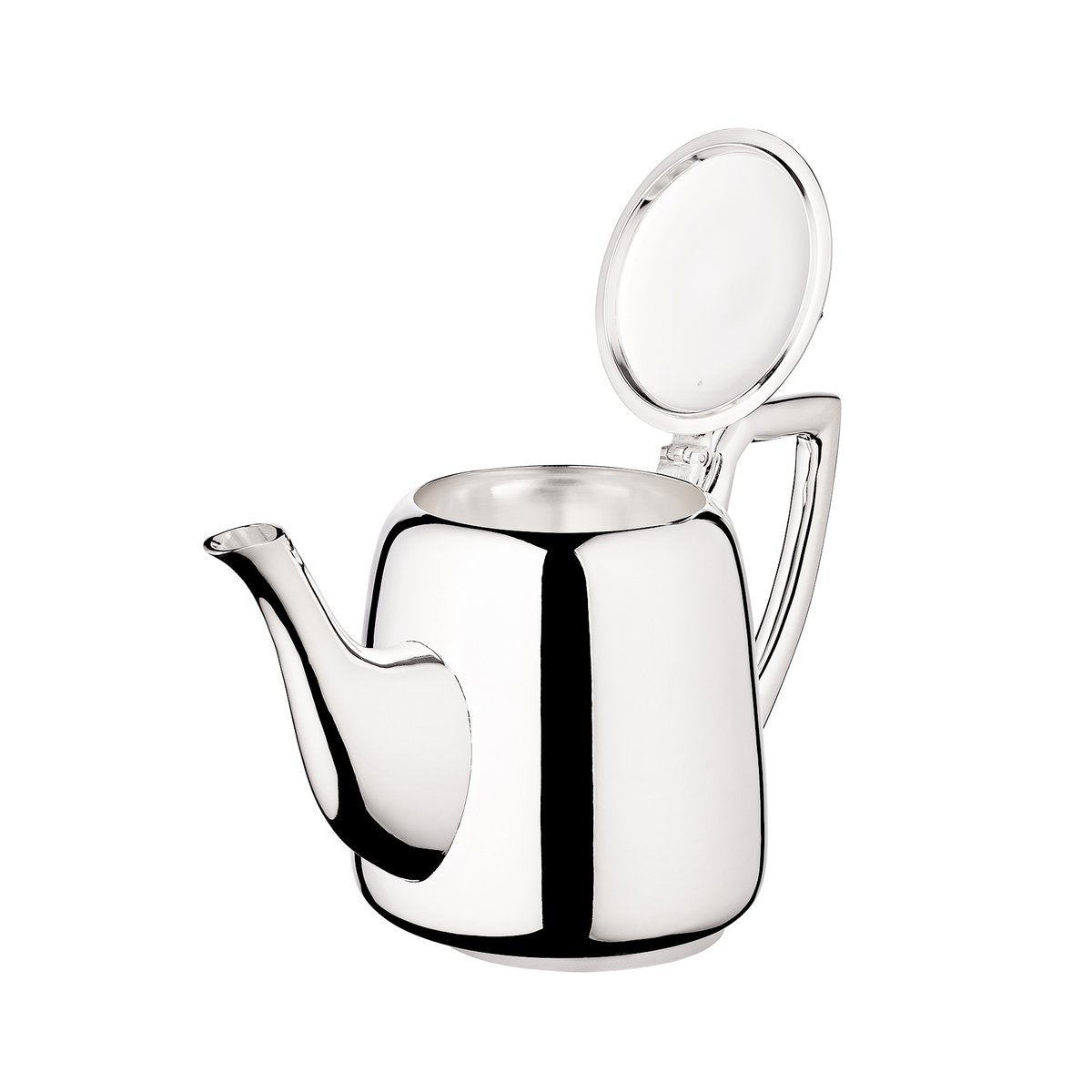 EDZARD Cimba theepot, verzilverd, lengte 23 cm, breedte 11 cm, hoogte 16 cm, inhoud 0,85 liter
