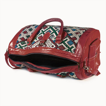 Leren Tas 'Kilim S' (rood)