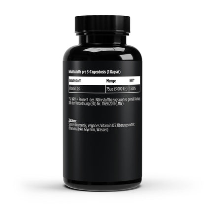 Vitamine D3 3.000 IE - 60 vegan Softgels