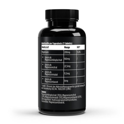 Magnesium 4-voudig Complex - 60 vegan Tabletten