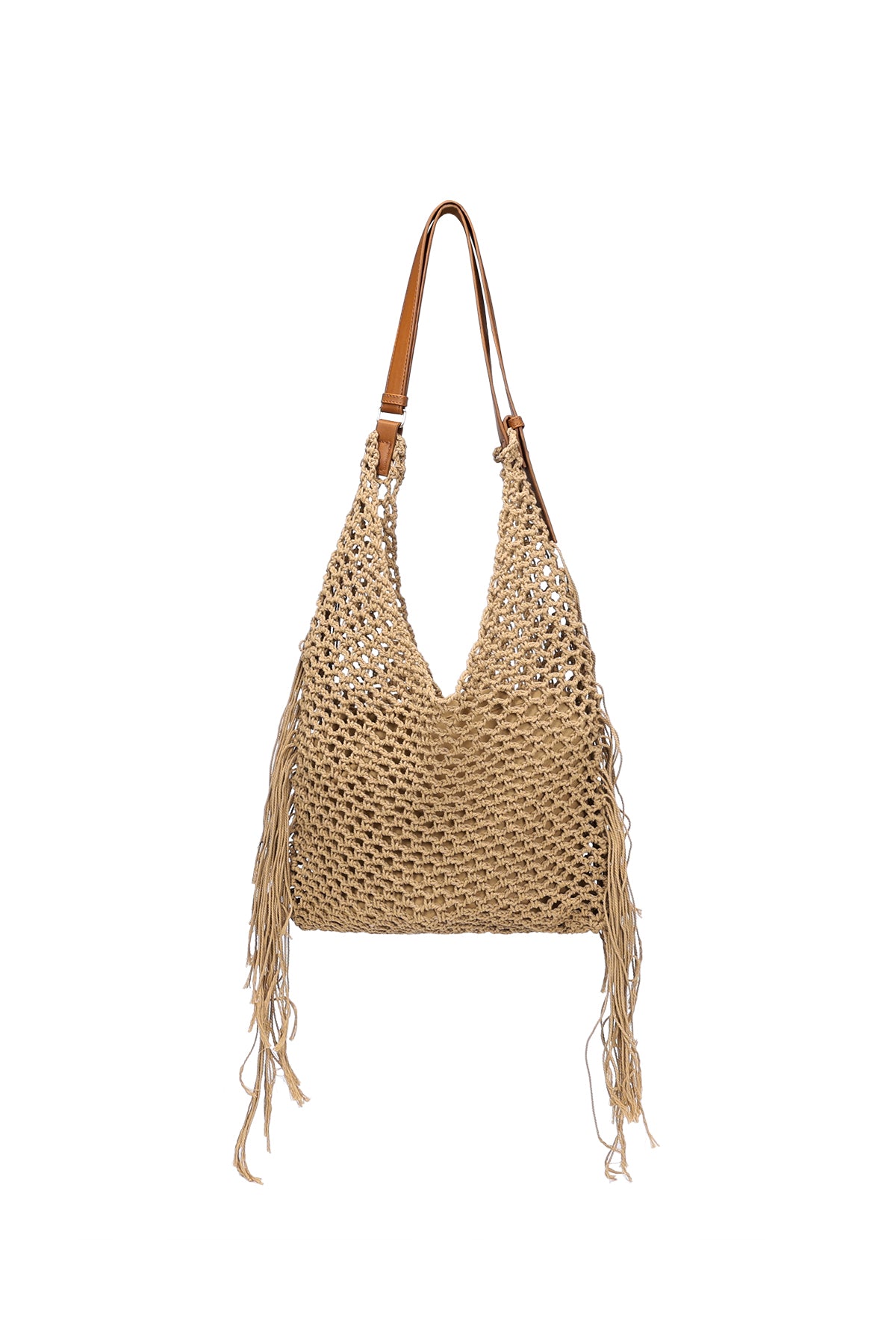 Beach Bags Solid Color Vacation Cotton Daily Accessories