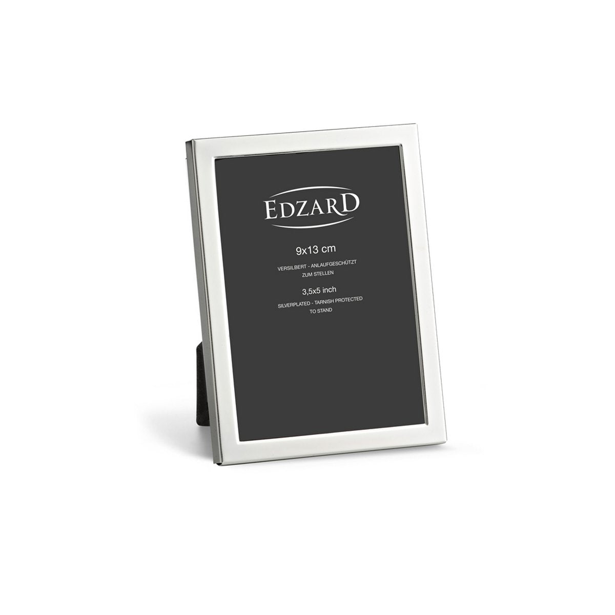 Edzard fotolijst Bergamo (9x13 cm), nobel zilver -plated, start -Up, 2 hangers
