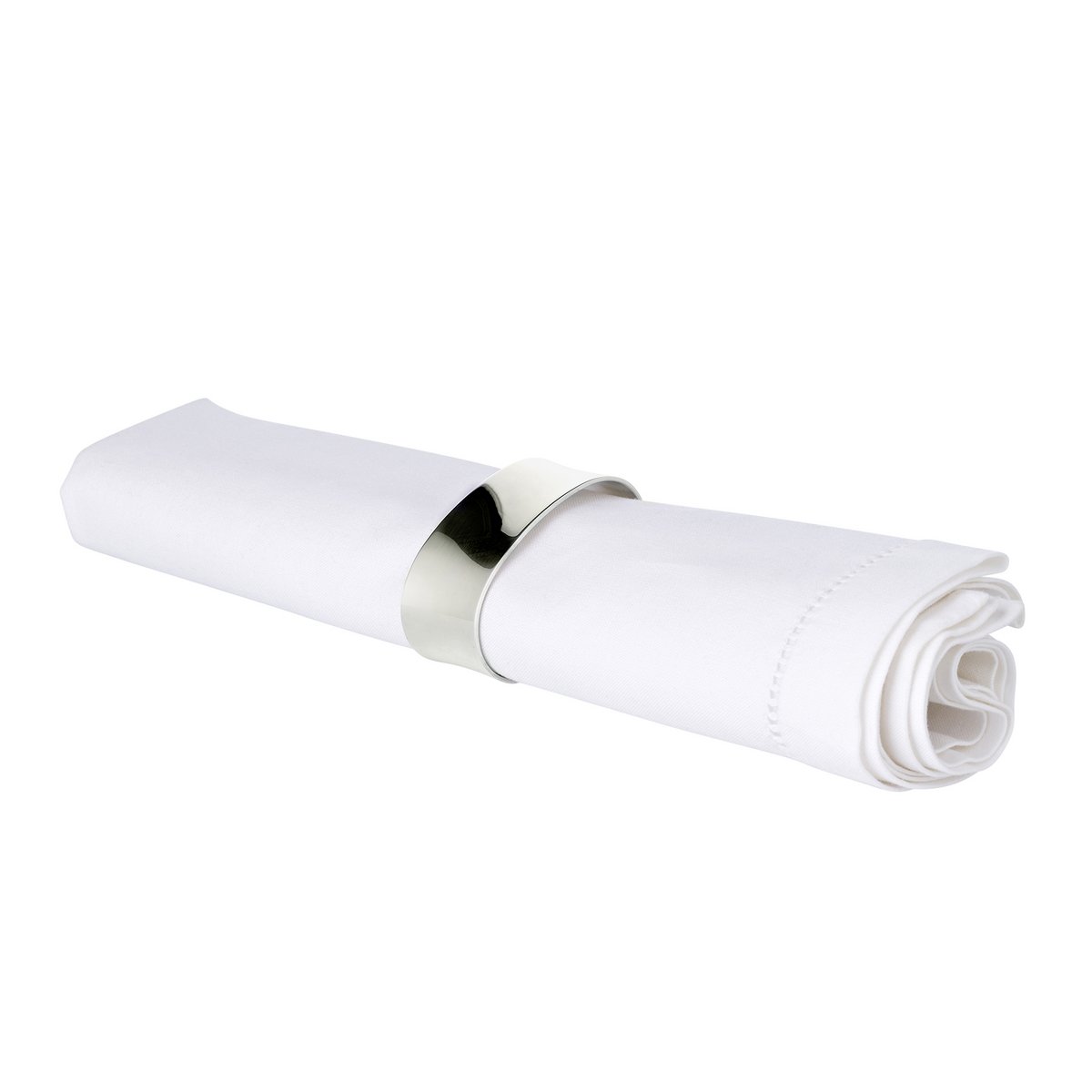 EDZARD servetring Liscio, ovaal, lengte 5,5 cm, echt zilver 925/000, zilvergewicht 35 gram