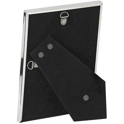 EDZARD fotolijst Genua fotolijst voor foto 10 x 15 cm, edel verzilverd, aanslagbestendig, 2 hangers