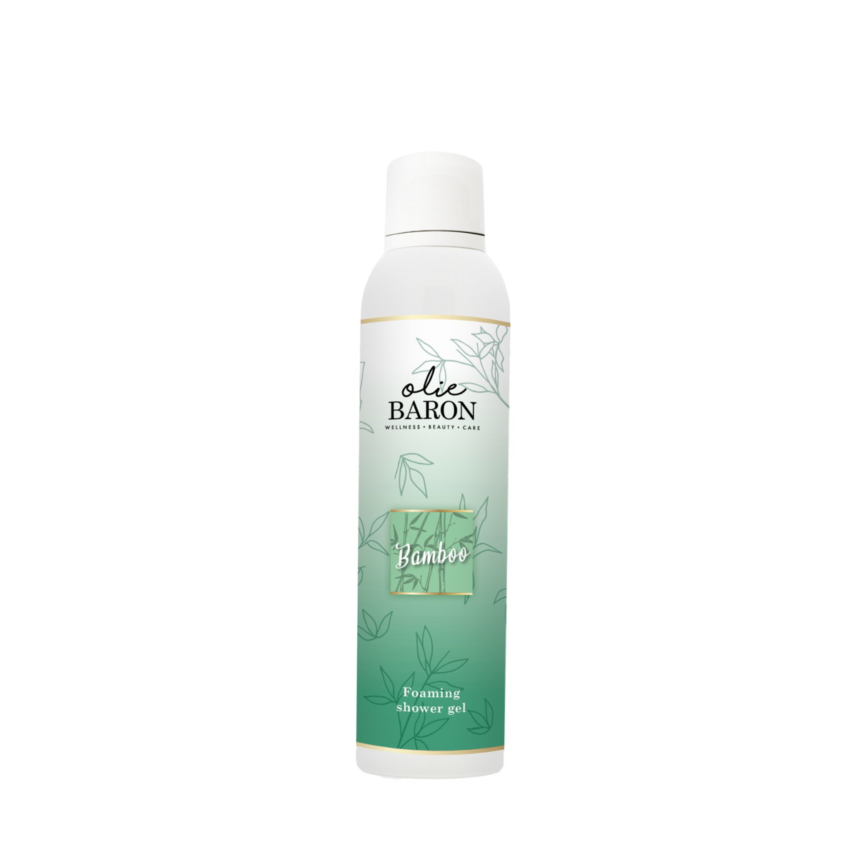 De Oliebaron® - Foaming shower gel - Bamboo - 200 ml