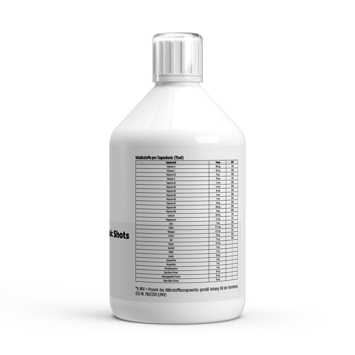 Multivitamine Basic Shots Plus+ - 500ml