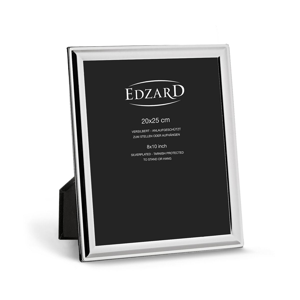EDZARD fotolijst fotolijst Terni voor foto 20 x 25 cm verzilverd, aanslag beschermd, met 2 hangers