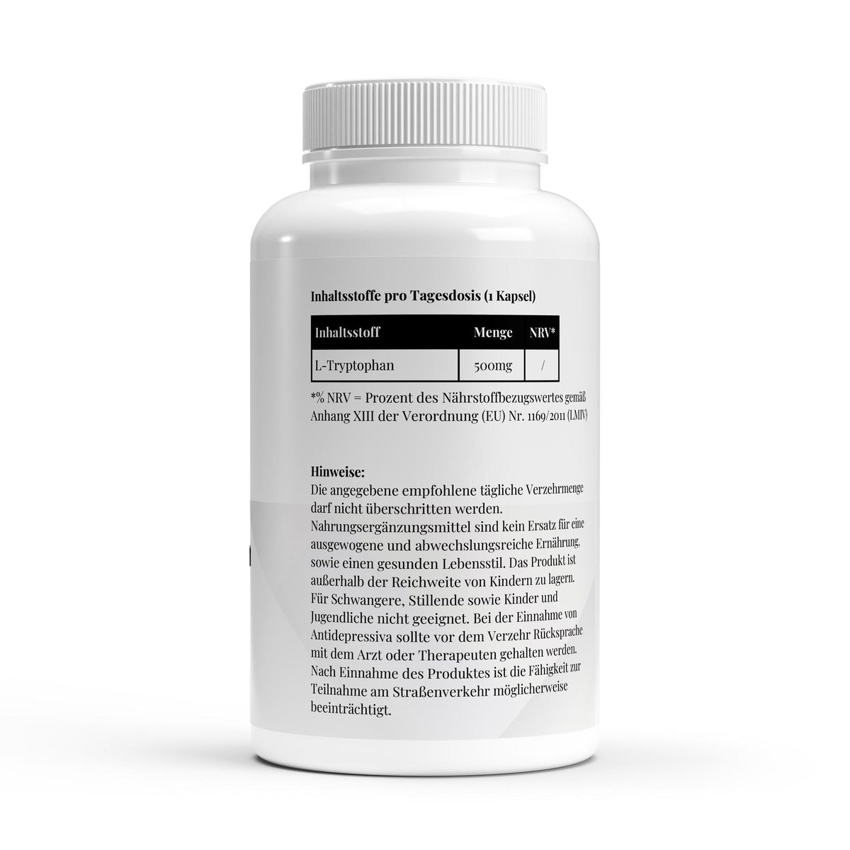 L-Tryptofaan - 90 Capsules